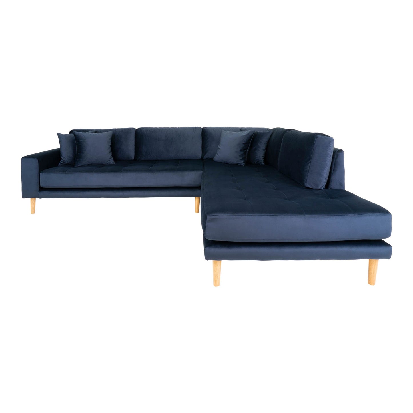 Lido Corner Sofa mit offenem Ende Dunkelblau, rechts