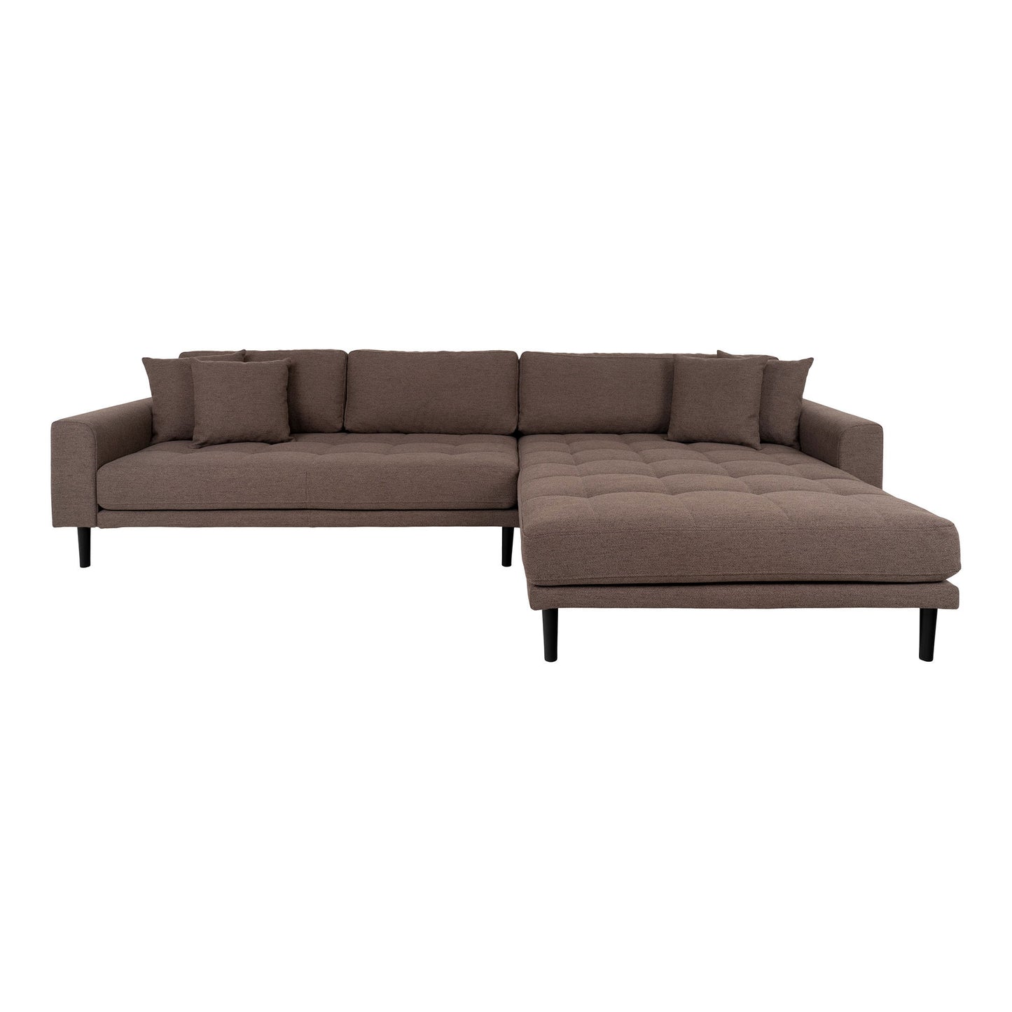 Lido Lounge Sofa Braun, Ecke rechts