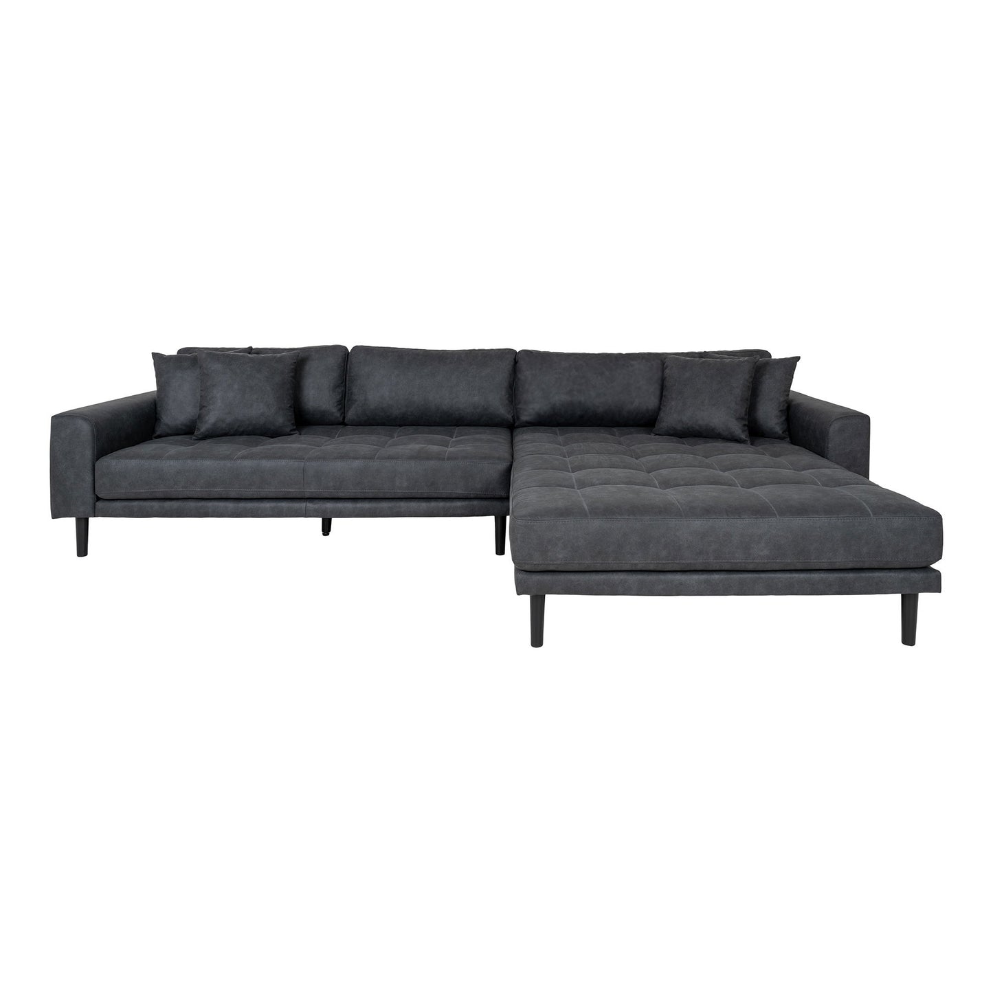 Lido Lounge Sofa Dunkelgrau, Ecke rechts