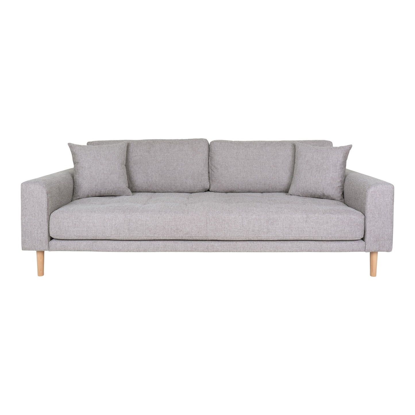 Lido 3 Sitzer Sofa Hellgrau