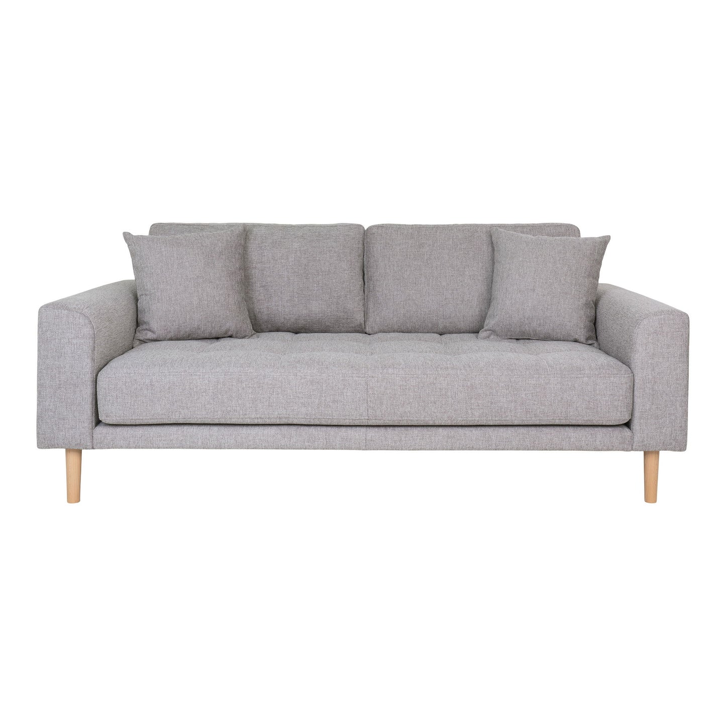 Lido 2,5 Sitzer Sofa Hellgrau