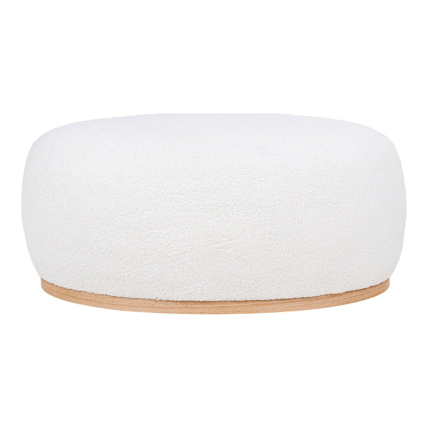 Manhattan Pouf Grau