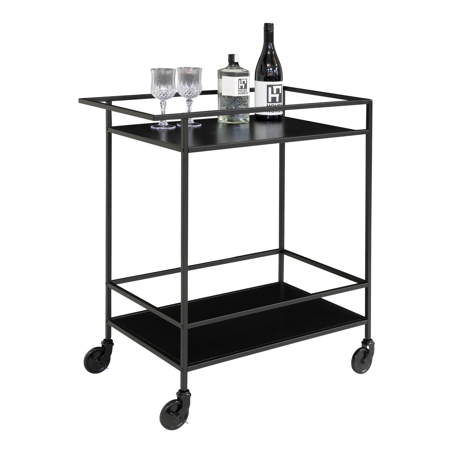 Vita Bar Trolley Schwarz