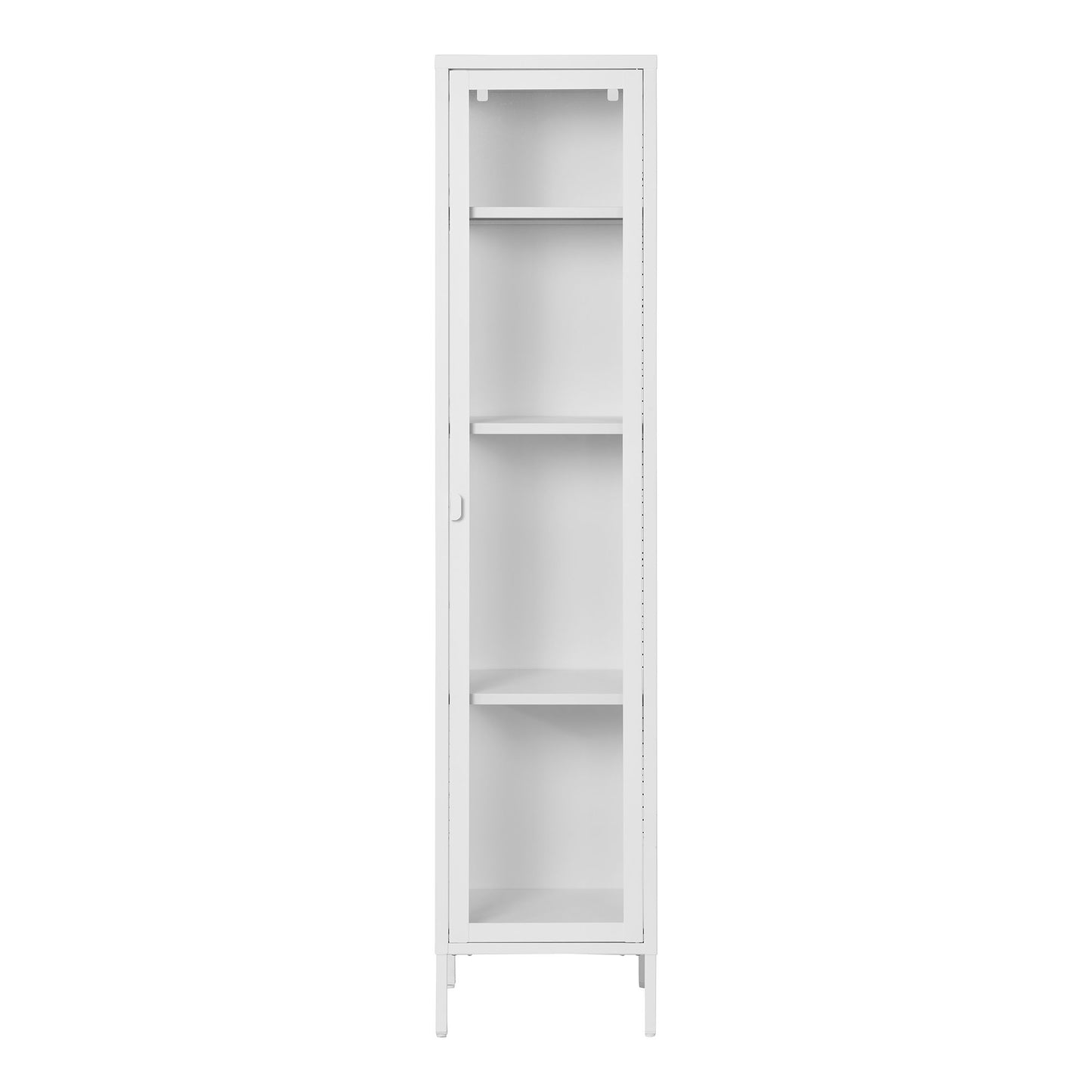 Brisbane Slim Display Schrank Weiss, 40x180cm