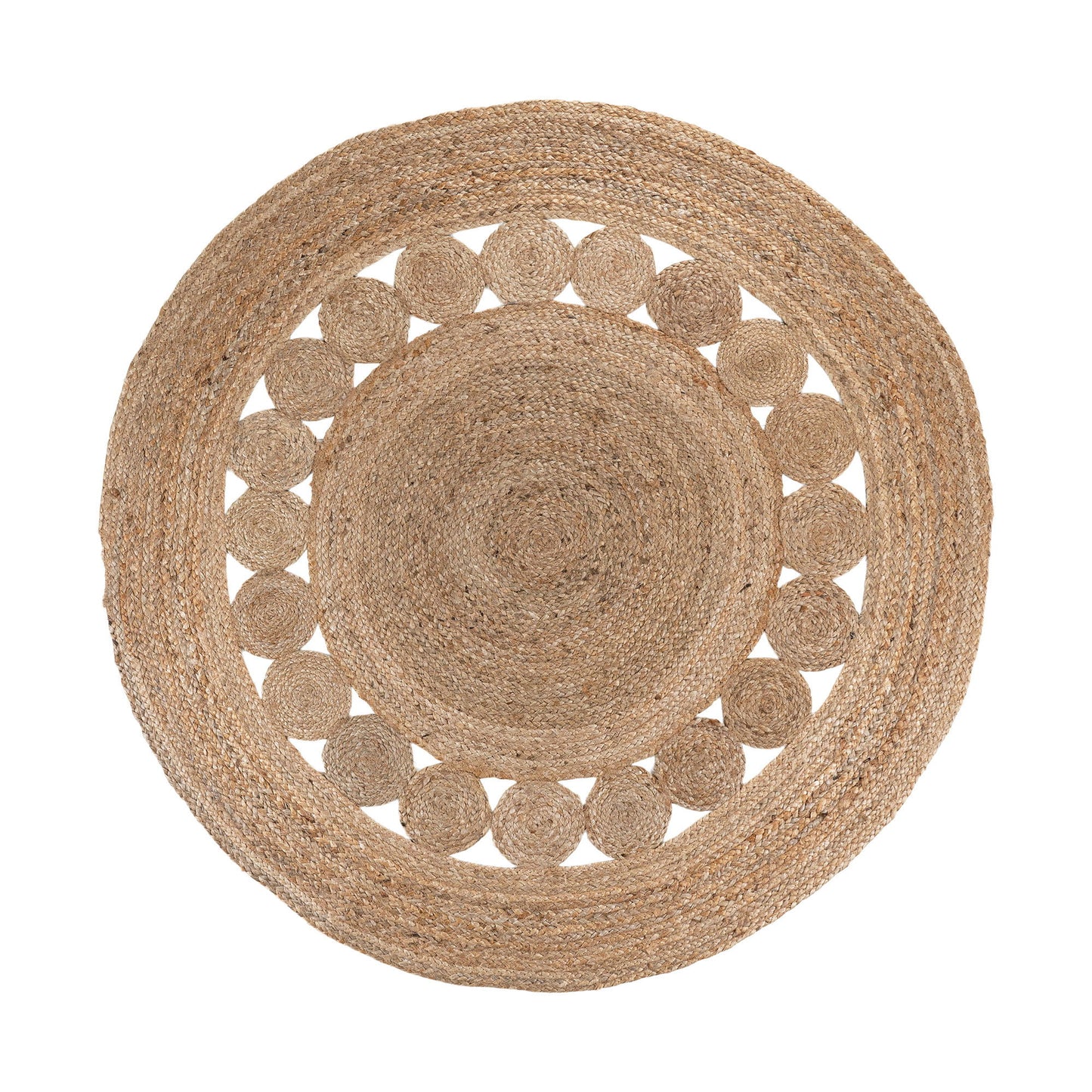 Bombay Teppich jute, ø150cm