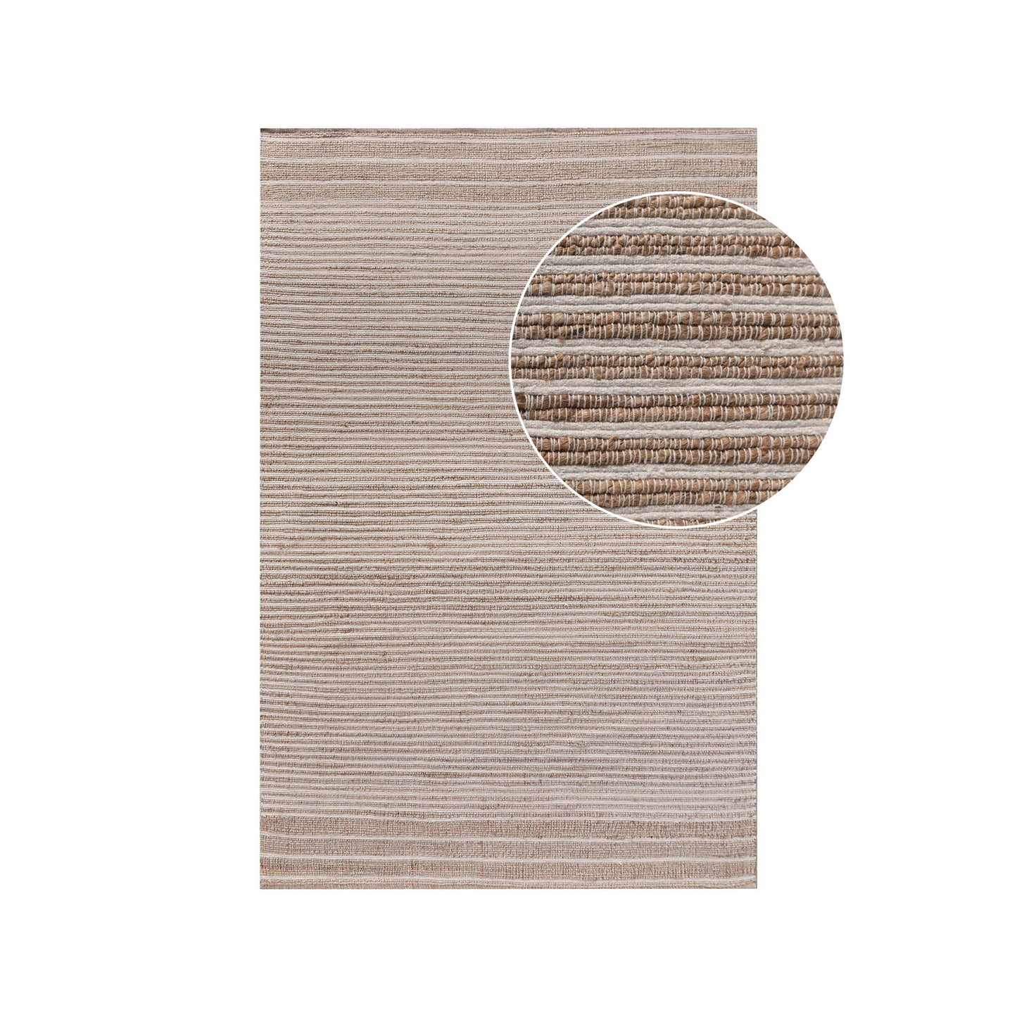 Malda Teppich Natur / Elfenbein, 160x230cm