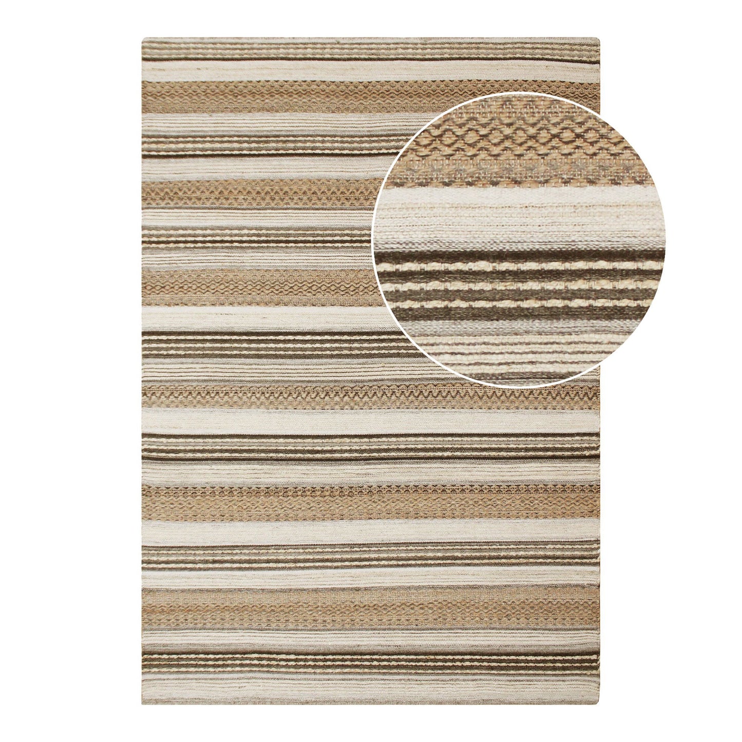 Morena Teppich Natur / Grau, 200x300cm