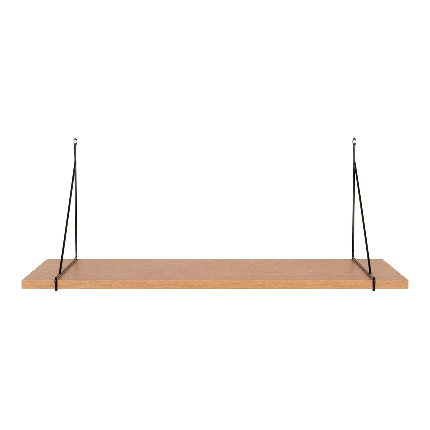 Chiba Wandregal natur / Schwarz, 80x29cm