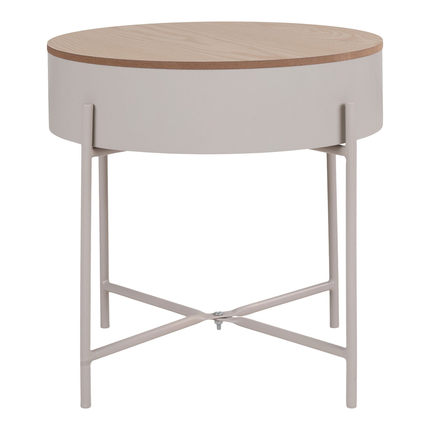 Sisco Beistelltisch Beige / Grau