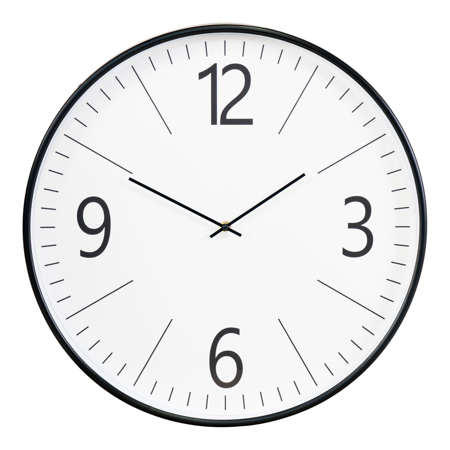 Biel Wanduhr Schwarz/Weiss
