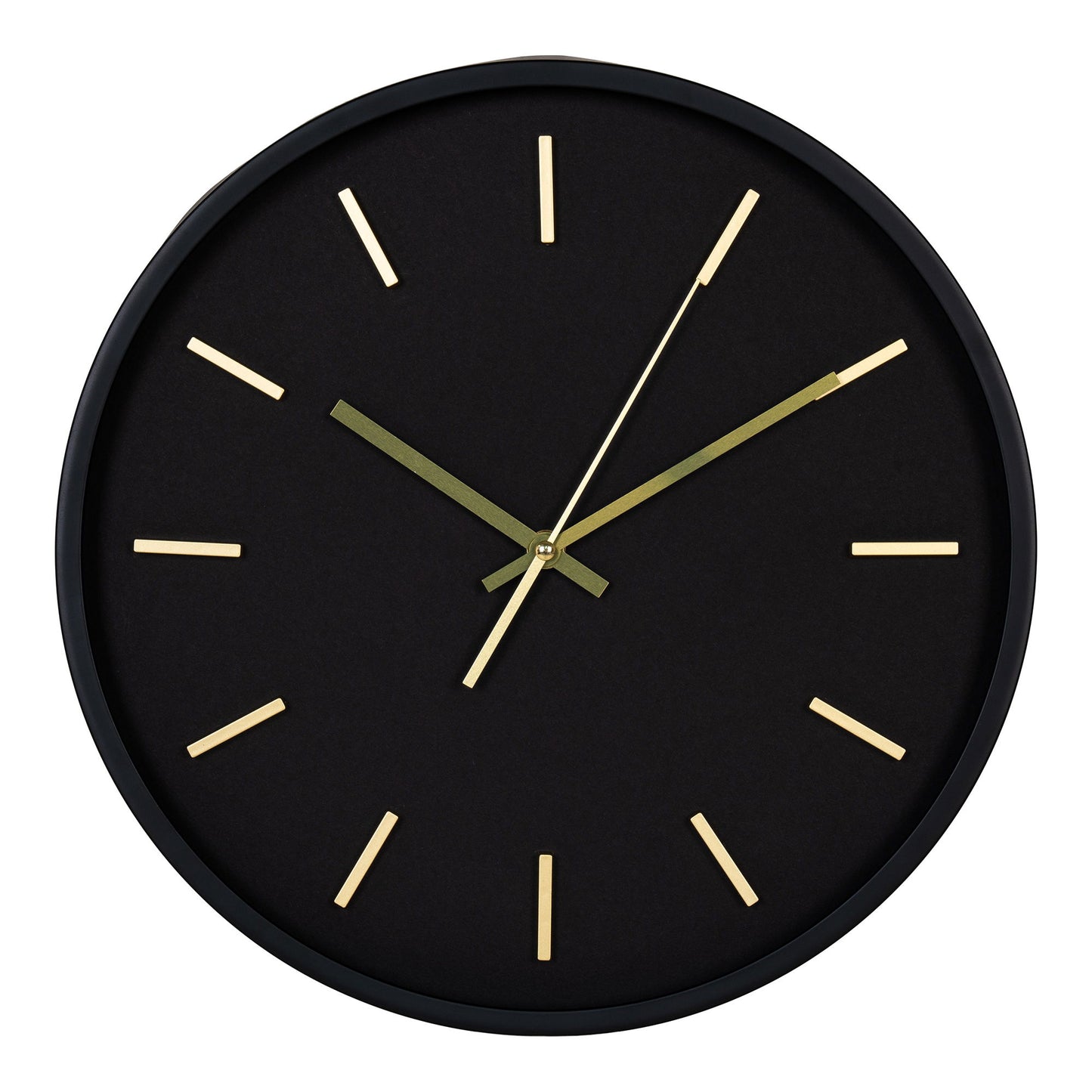 Kensington Wanduhr Schwarz