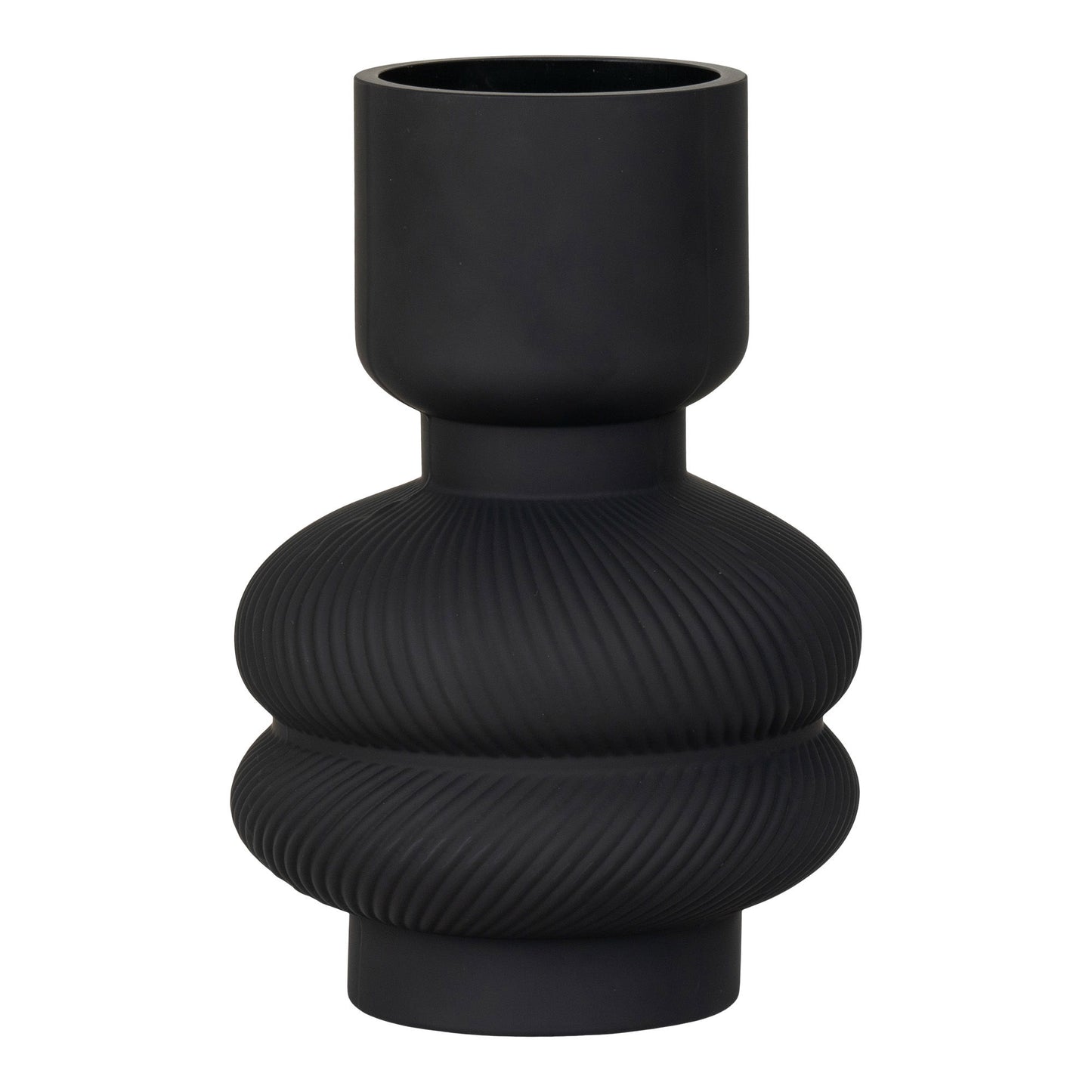 Vase Schwarz, Ø15cm