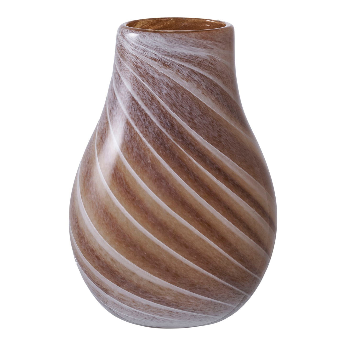 Vase Braun, Ø16x23cm