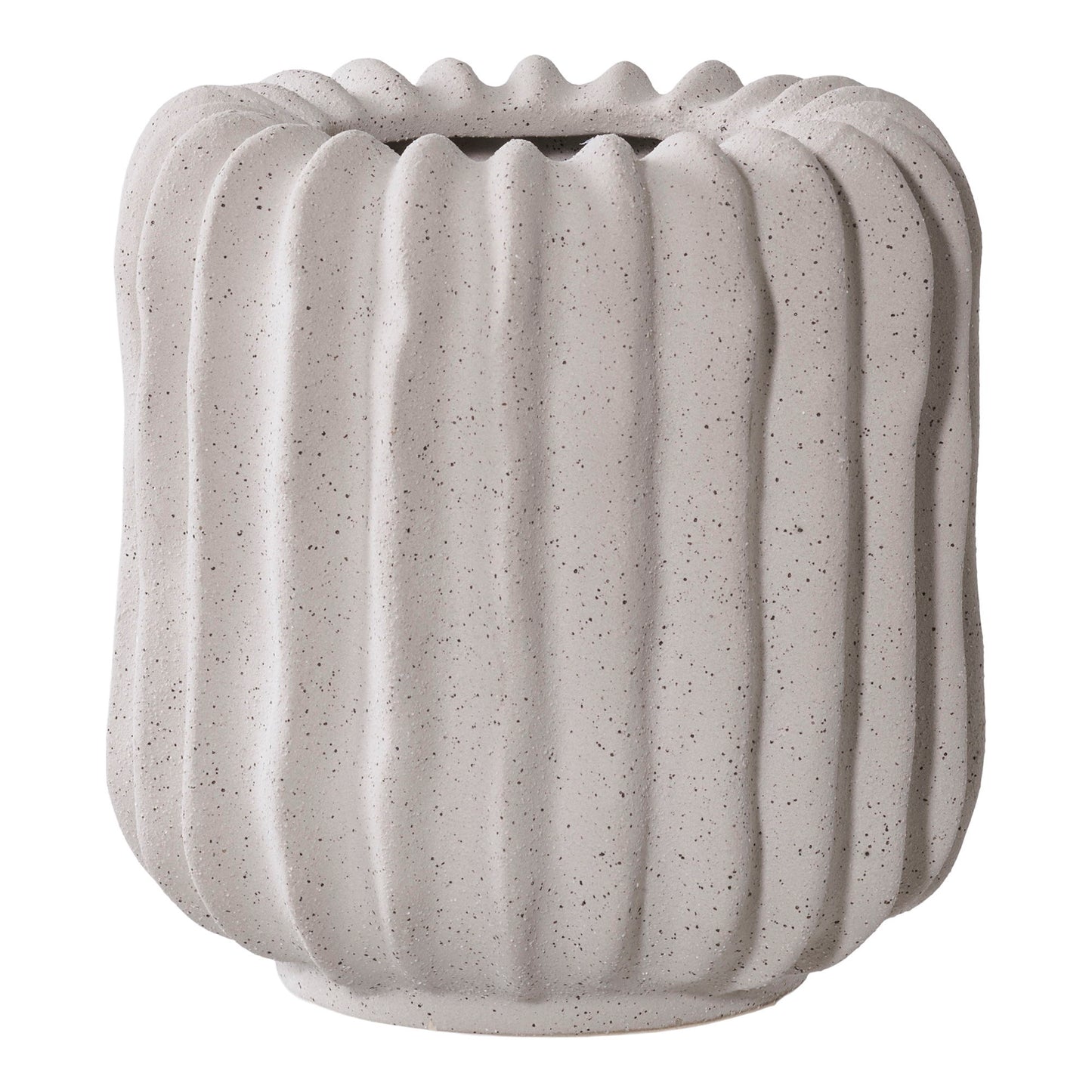 Blumentopf Grau, Ø15cm