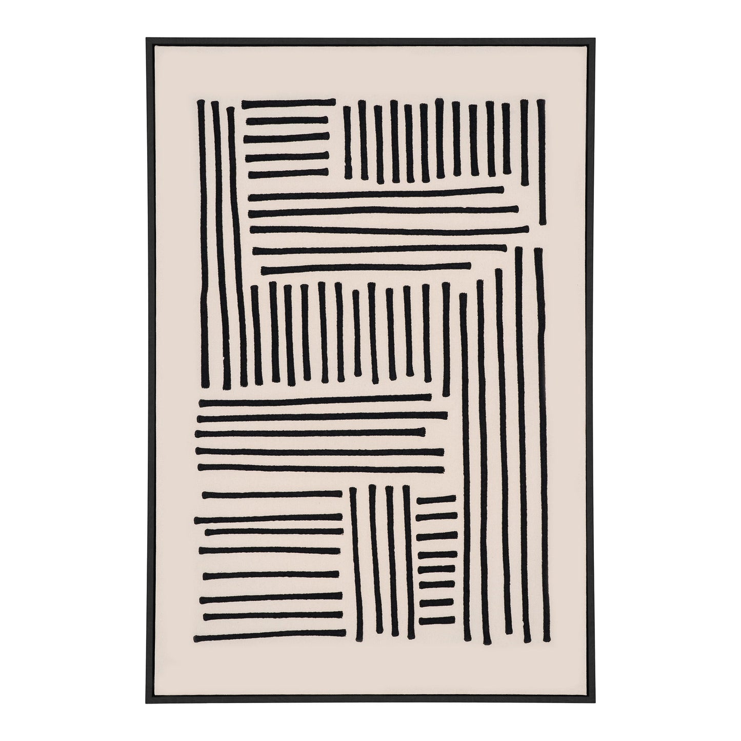 Lipari Kunstdruck Schwarz Nr. 1