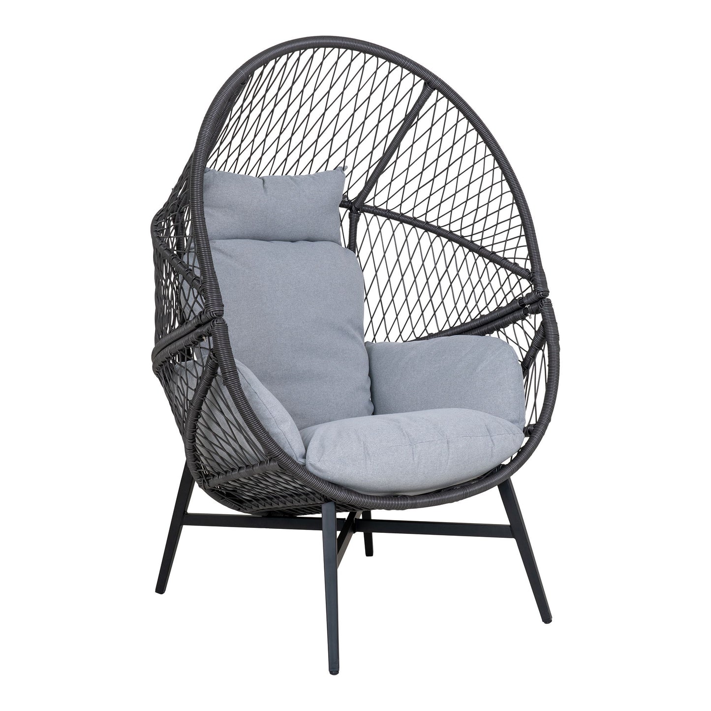 Rosario Lounge Chair Schwarz