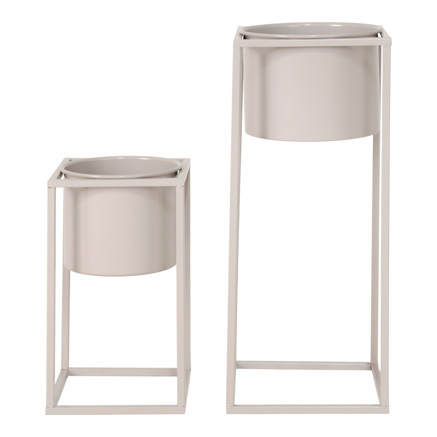 Marla Blumentöpfe Beige / Grau
