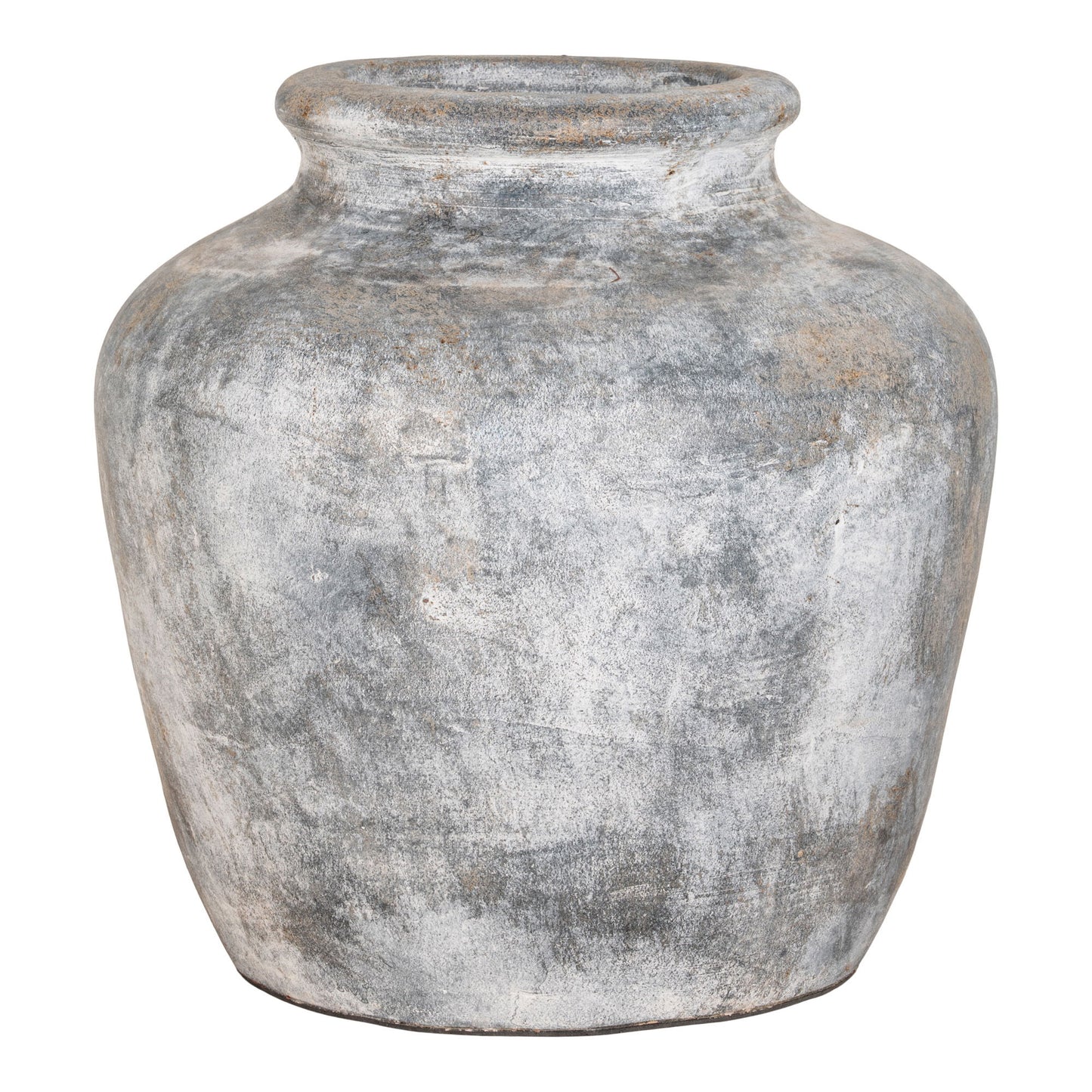 Santo Dekoration Vase Antikes Hellgrau
