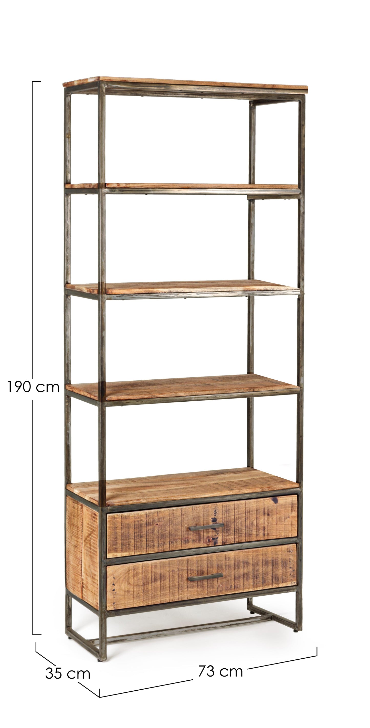 Bücherregal Elmer mit Schublade