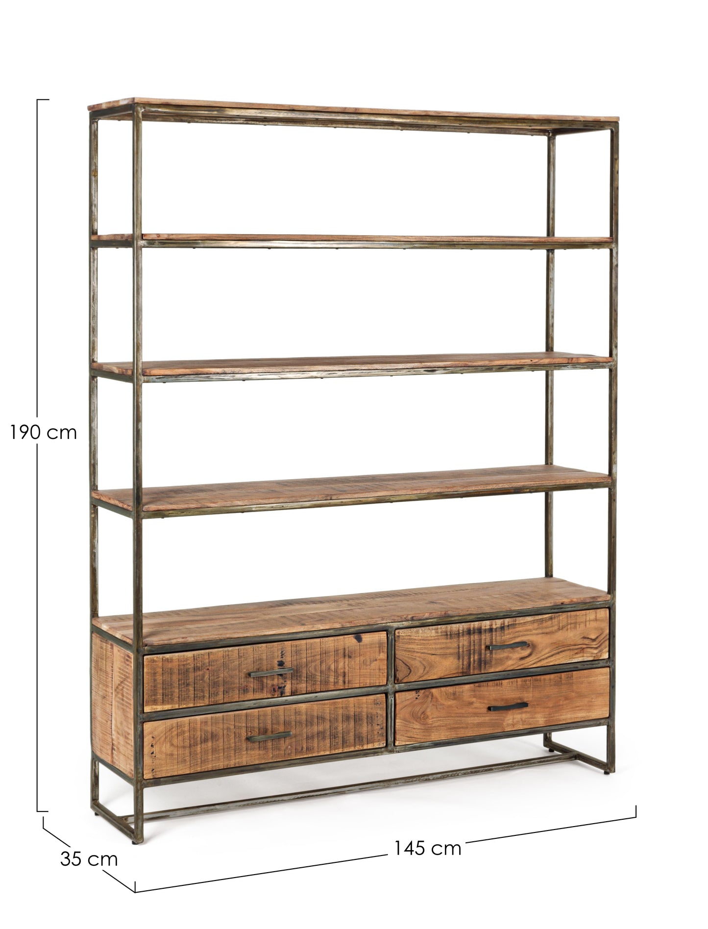 Bücherregal Elmer mit Schublade
