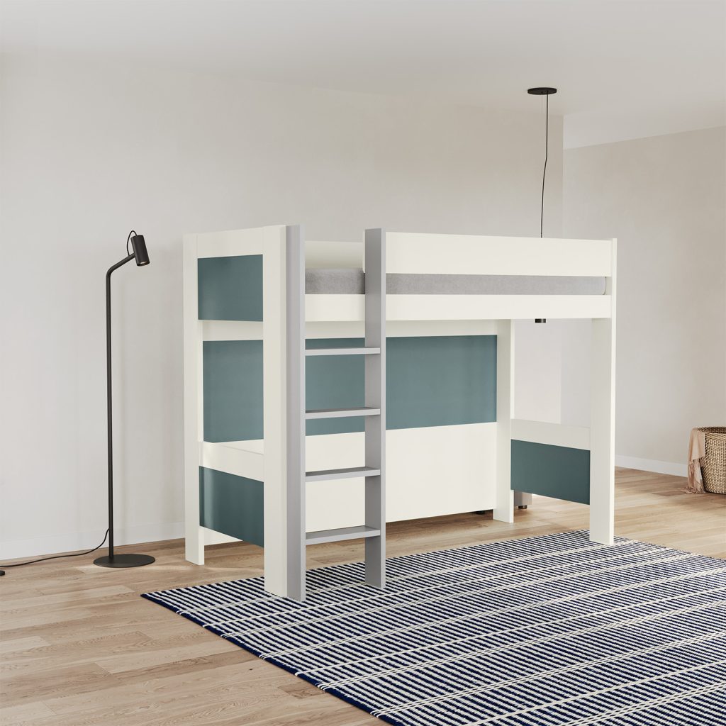 Hochbett Window 90x200cm