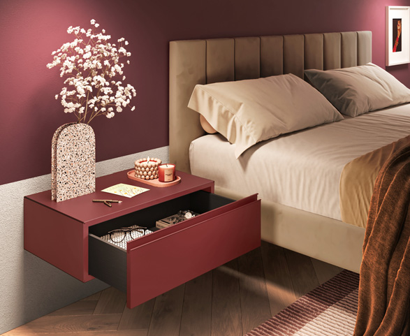 Jugendzimmer mit Eck-Kleiderschrank & Tetris-Bett