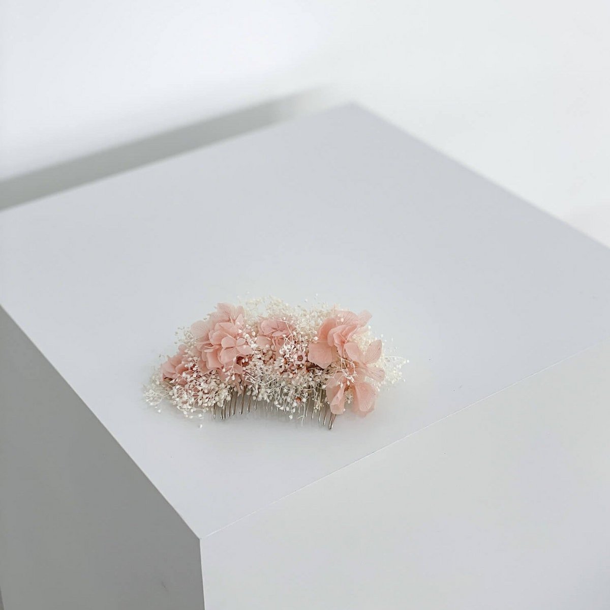 Haarkamm Trockenblumen rosa | Outlet