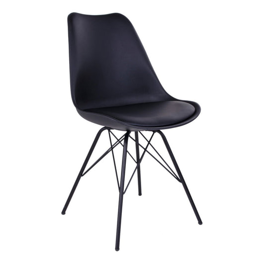 Oslo Dining Chair Schwarz