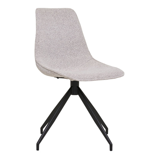 Monaco Esszimmerstuhl  Sand Bouclé, drehbar