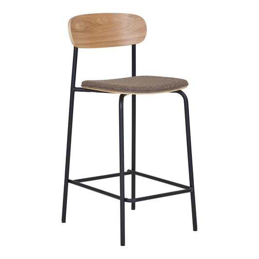Estepona Counter Chair  Natur / Braun / Schwarz