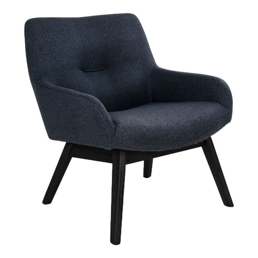 London Lounge Chair  Dunkelblau