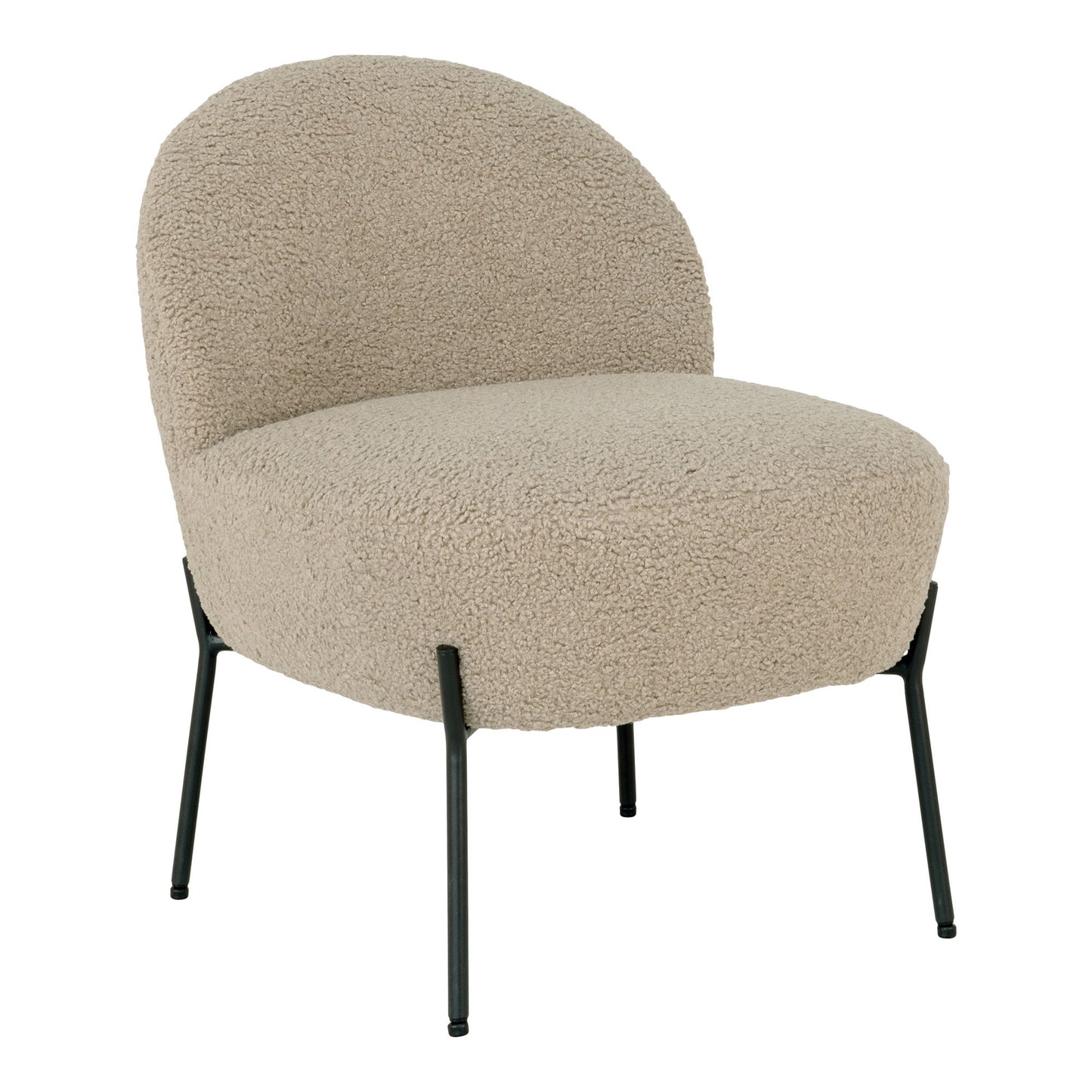 Merida Lounge Chair  Graubraun