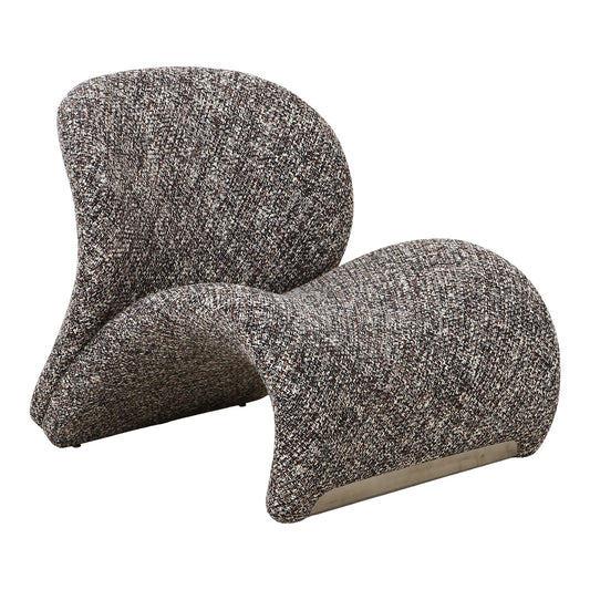 Sofia Lounge Chair  Dunkelbrauner Mix