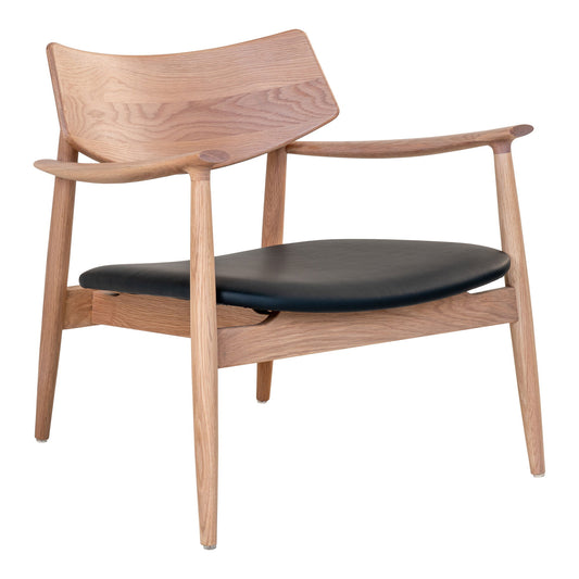 Olvera Lounge Chair  natur / Schwarz