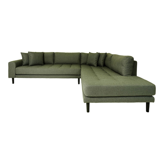 Lido Corner Sofa mit offenem Ende  Olivengrün, rechts