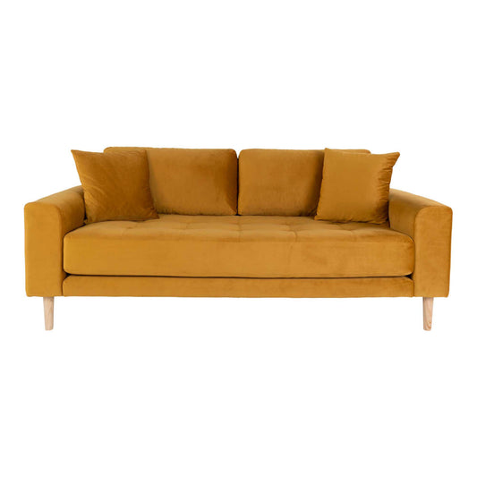 Lido 2,5 Sitzer Sofa  Senfgelb