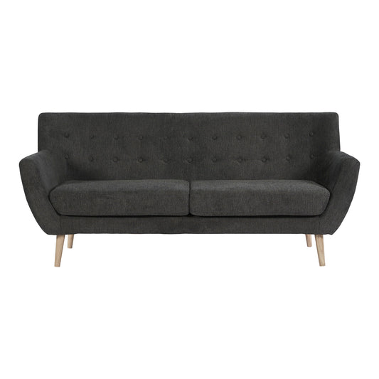 Monte 3 Personen Sofa  Dunkelgrau