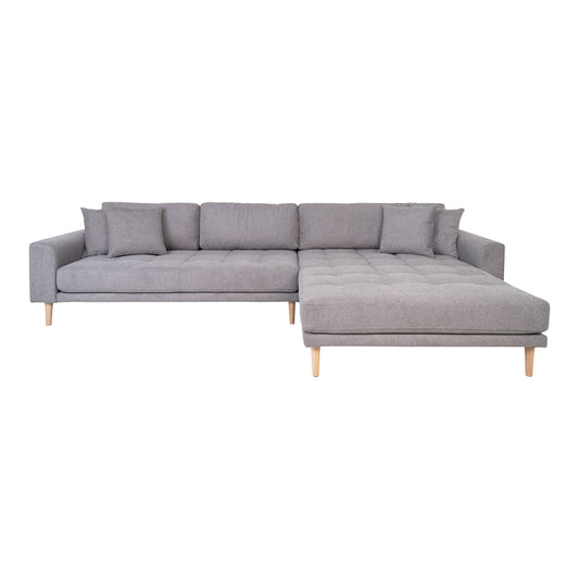 Lido Lounge Sofa  Hellgrau, rechts
