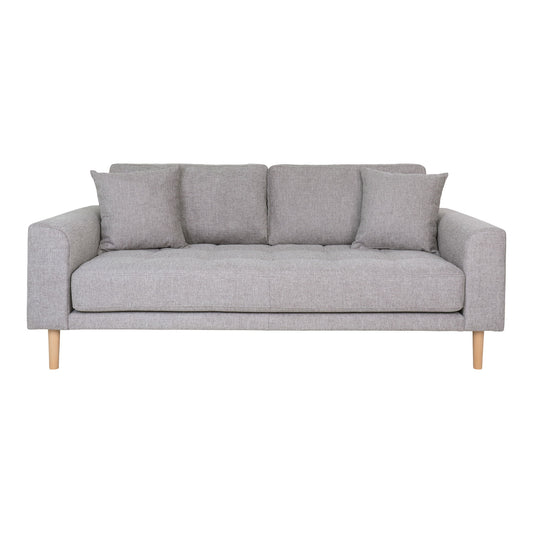 Lido 2,5 Sitzer Sofa  Hellgrau