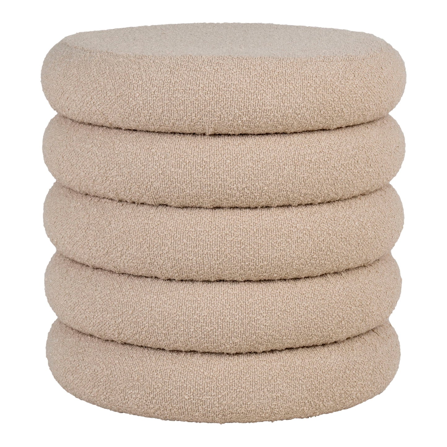 Brooklyn Pouf  Beige