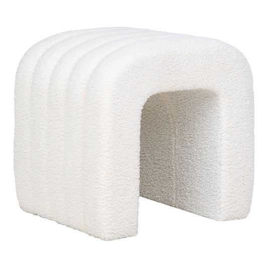 Colma Pouf  Weiss