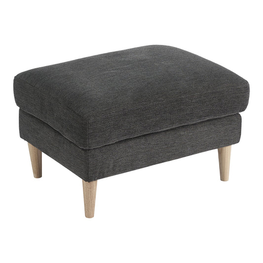 Bologna Pouf  Dunkelgrau