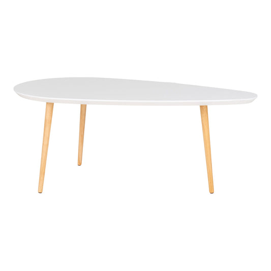 Vado Couchtisch  Weiss / Natur