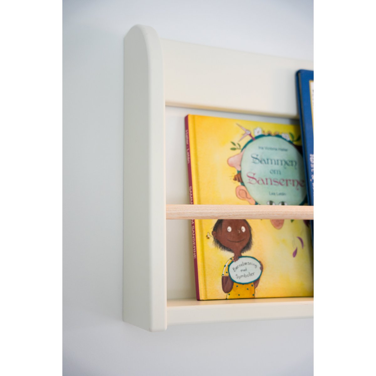 Punkte Display -Regal, 75 cm, MDF, Creme