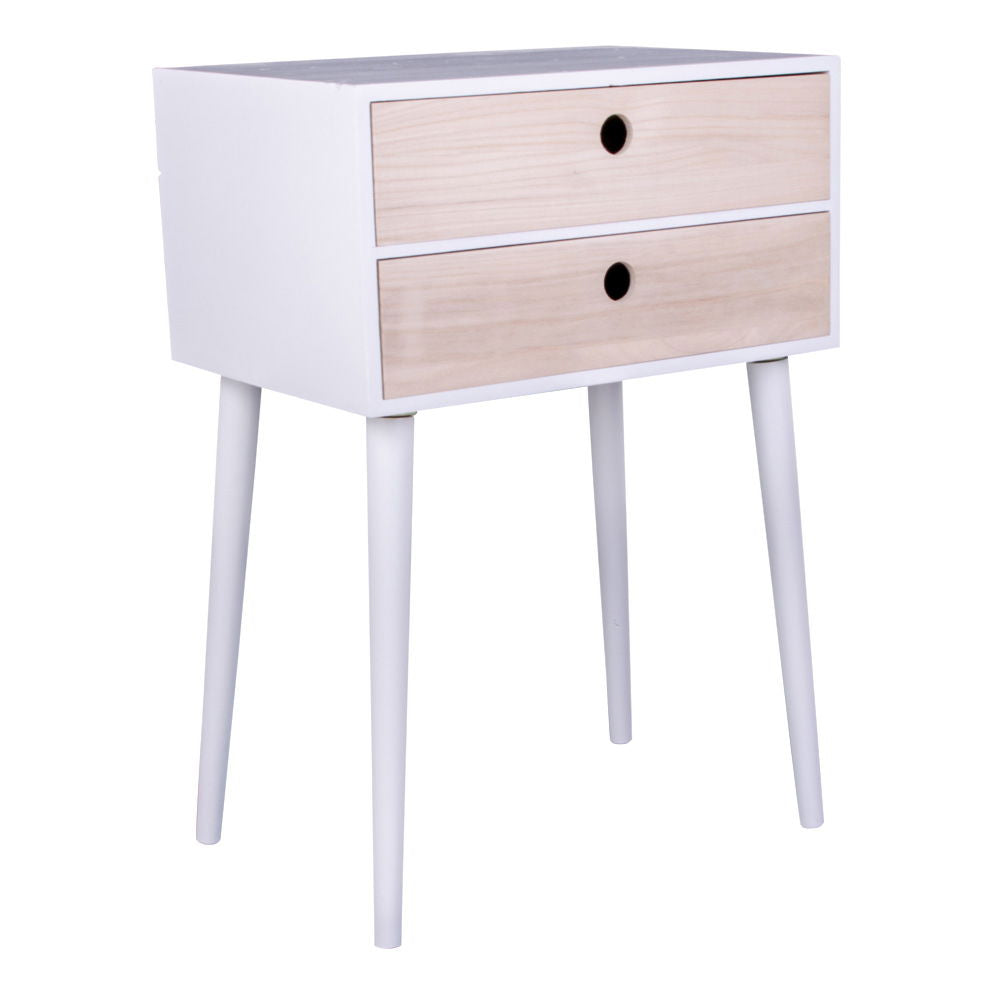 Beistelltisch Rimini  Weiss