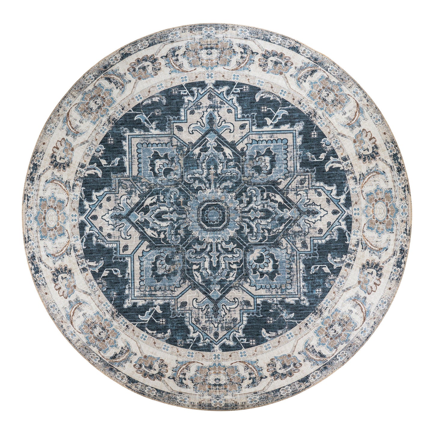 Havanna Teppich  Blau