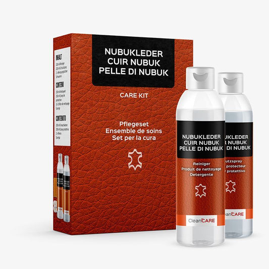 Nubukleder Pflegeset