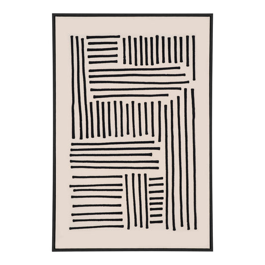 Lipari Kunstdruck  Schwarz Nr. 1