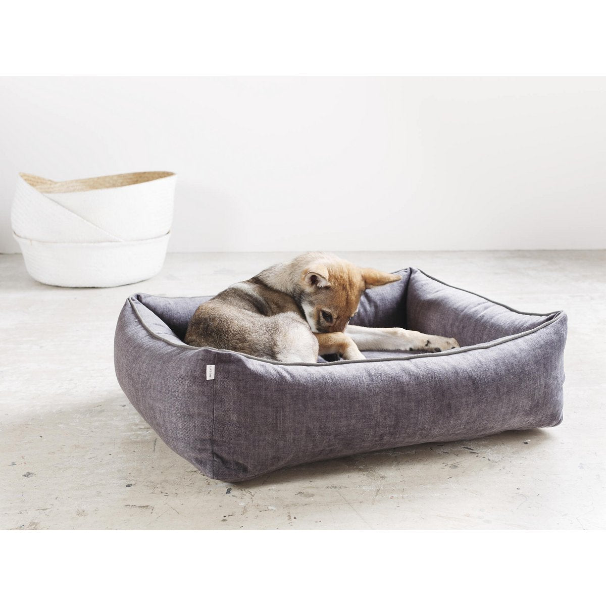 CLASSIC Hundebett - GLAM GRAPHITE