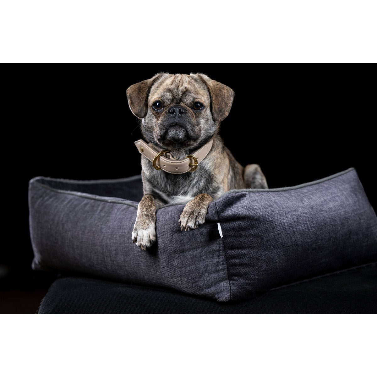 CLASSIC Hundebett - GLAM GRAPHITE